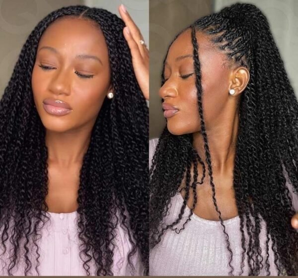 Premuim Human hair Afro Kinky Bulk