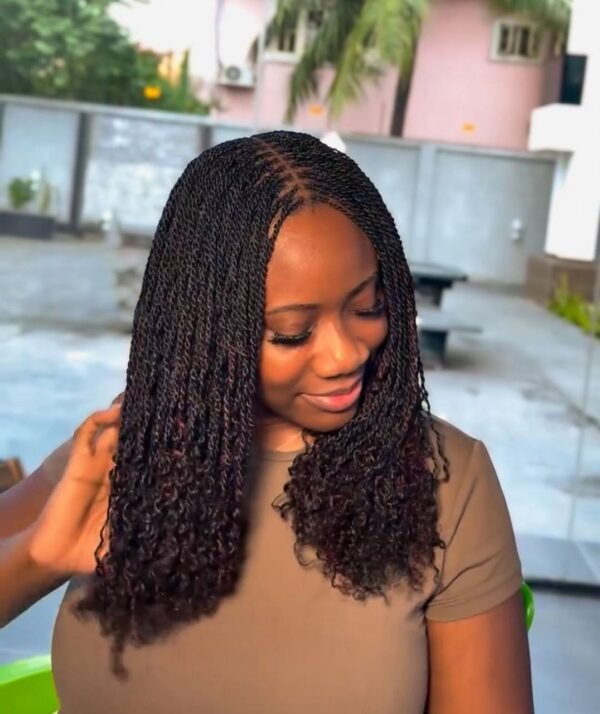 Human Hair Blend Bulk Braiding Hair (HHB)