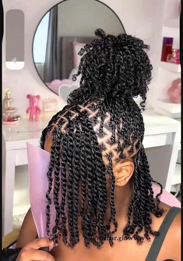 Premuim Human hair Afro Kinky Bulk