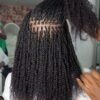 Premuim Human hair Afro Kinky Bulk