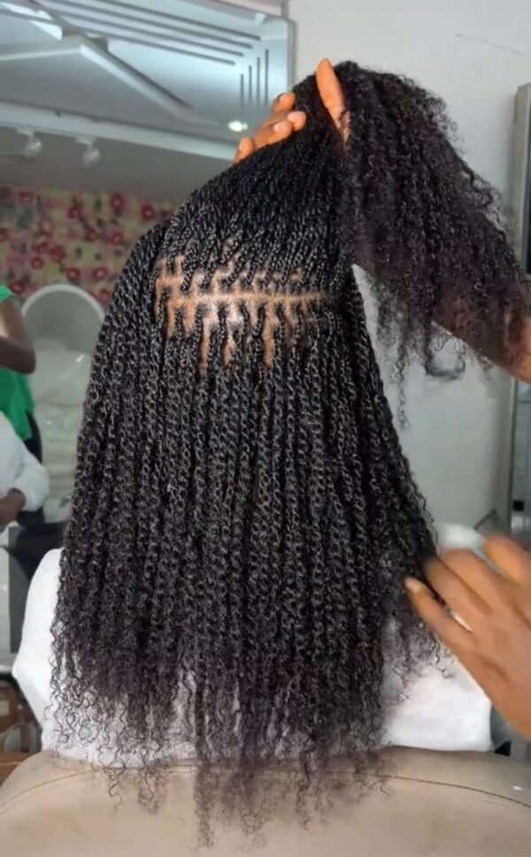 Premuim Human hair Afro Kinky Bulk